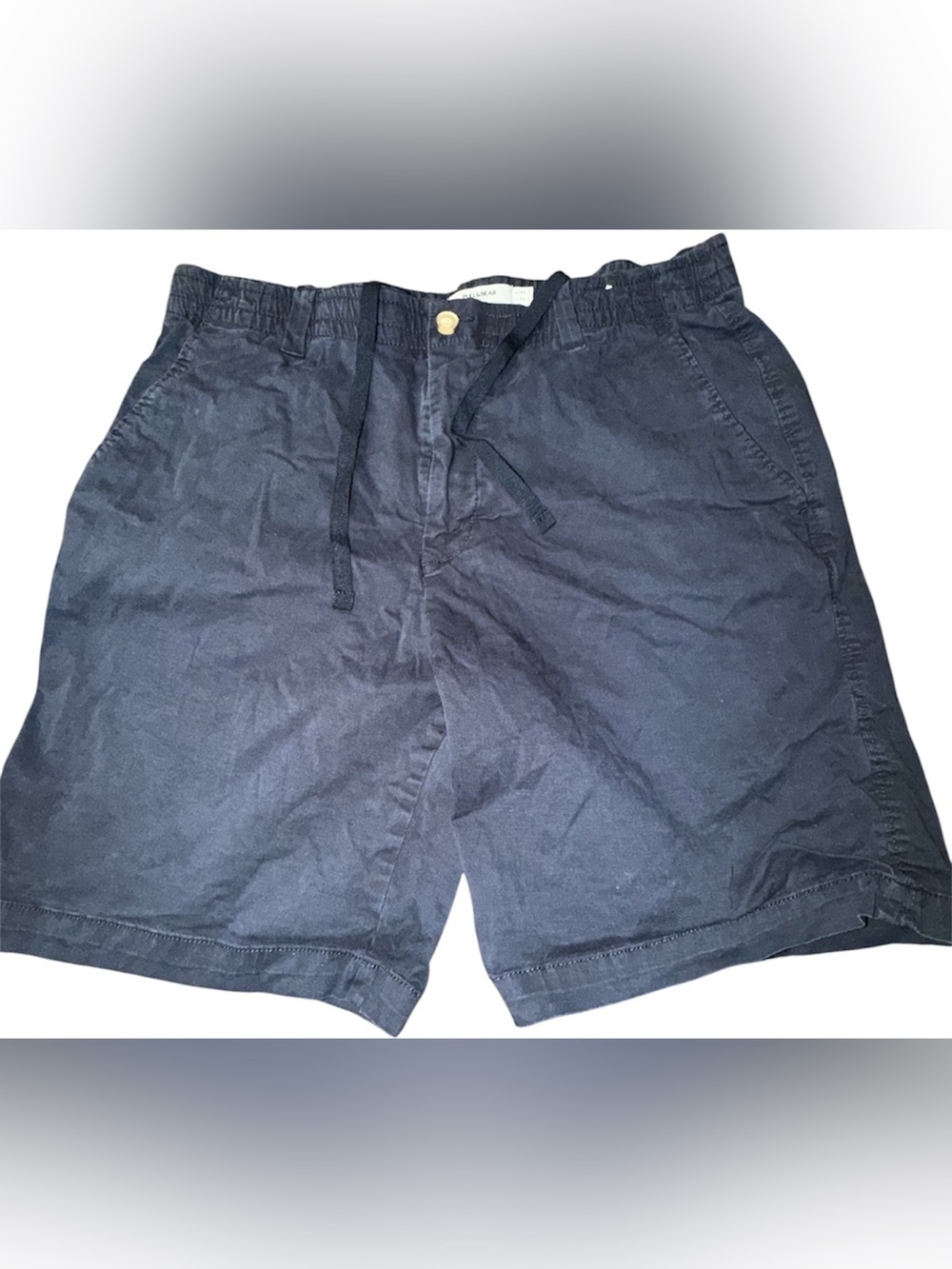 Size 34 Blue Islander Linen, Banana Republic, Pull&Bear Men’s Shorts Bundle of 3 - Picture 11 of 15